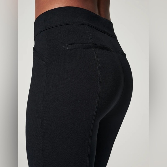 SPANX The Perfect Pant Ankle Back Seam Skinny Black Pants Size Small Retail $148 - Picture 11 of 13
